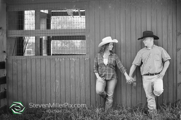 Sanford Horse Farm Engagement Photographer