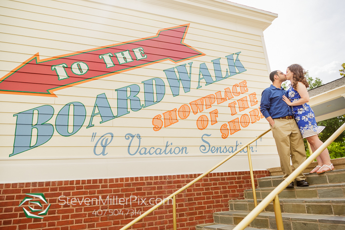 Disney's Boardwalk Engagement Photography