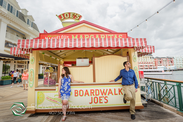 Disney's Boardwalk Engagement Photography