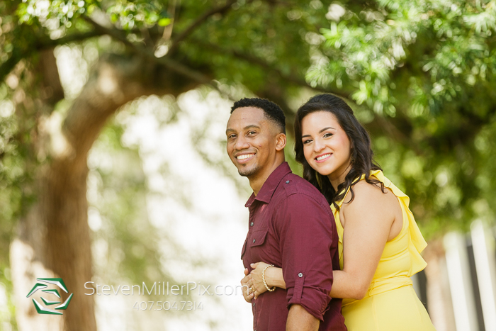 Downtown Orlando Engagement Photography