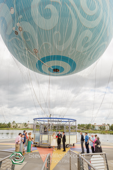 Disney Balloon Weddings Orlando Photographers