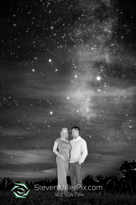 Kissimmee Prairie Night Sky Maternity Photos