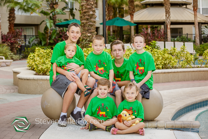 Kissimmee Resort Orlando Family Portrait Photographers