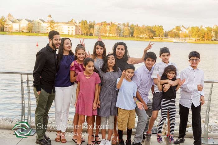 Disney Springs Orlando Family Portrait Photographers