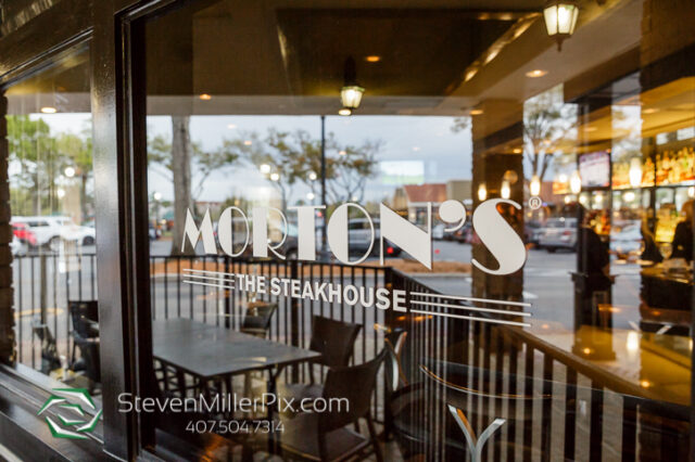 Morton's Steakhouse Photography