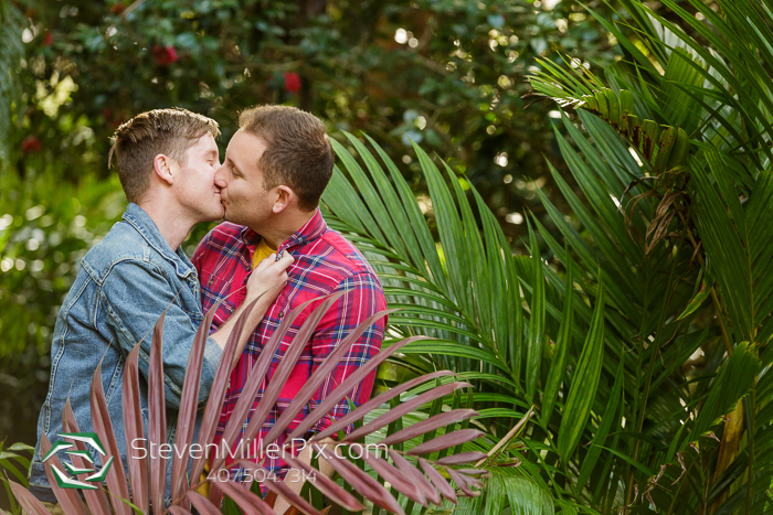 Leu Gardens LGBT Engagement Photographers