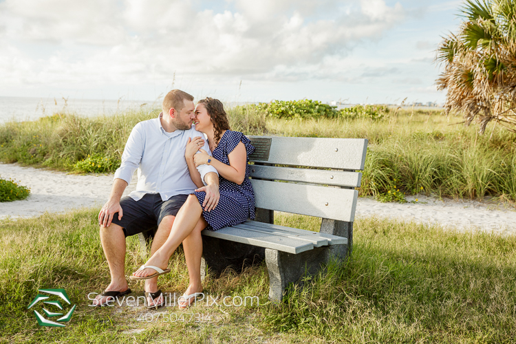 engagement photos pass a grille florida