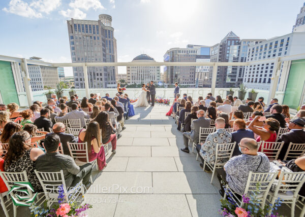 Rooftop Wedding at Dr Phillips Center Orlando