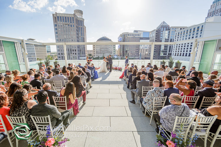Rooftop Wedding at Dr Phillips Center Orlando