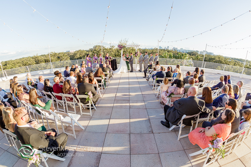 Orlando Science Center Terrace Wedding