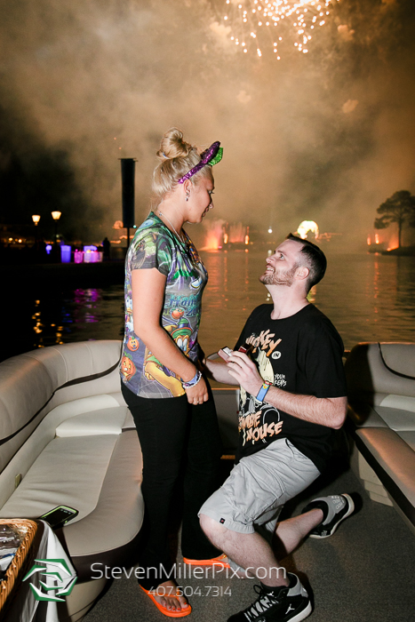 Disney Surprise Proposal Photographers | Epcot Center Weddings