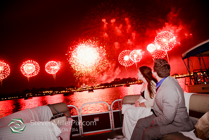 Surprise Disney Fireworks Proposal Photographers Orlando