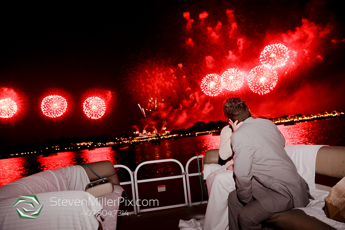 Surprise Disney Fireworks Proposal Photographers Orlando