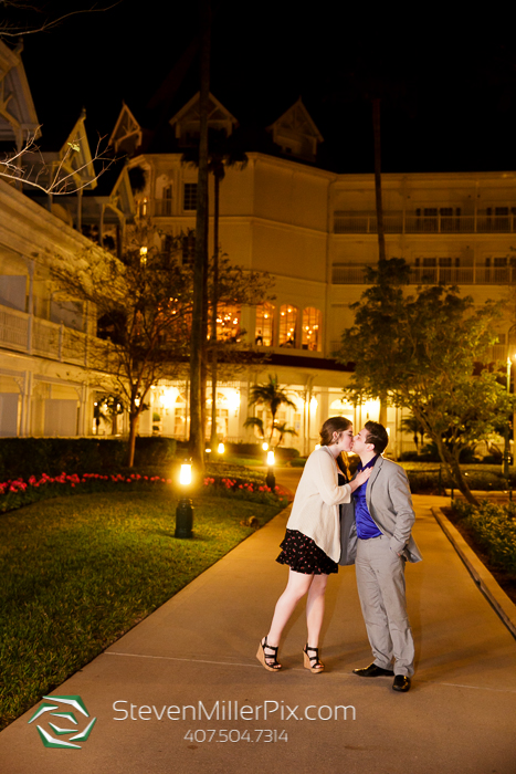 Surprise Disney Fireworks Proposal Photographers Orlando