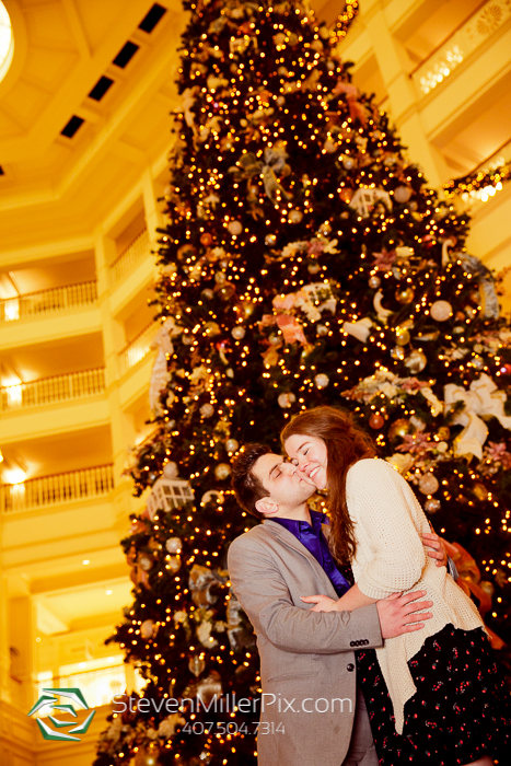 Surprise Disney Fireworks Proposal Photographers Orlando