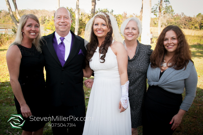 Red Bug Lake Park Wedding Photographers | Orlando Backyard Weddings