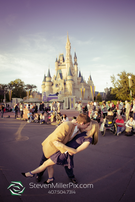 Magic Kingdom Surprise Proposal Photos Orlando Steven Miller Photoraphy