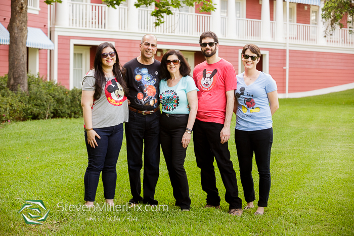 Disney Boardwalk Family Portrait Photos | Steven Miller Photography