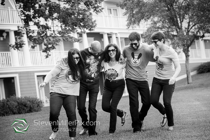 Disney Boardwalk Family Portrait Photos | Steven Miller Photography