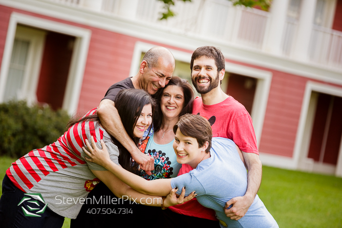 Disney Boardwalk Family Portrait Photos | Steven Miller Photography