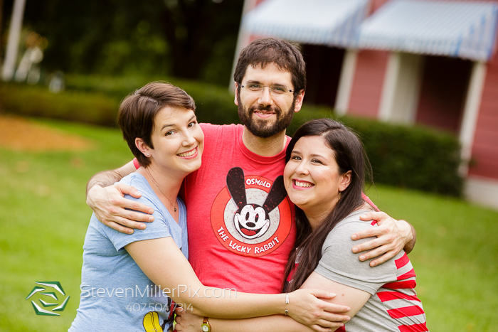Disney Boardwalk Family Portrait Photos | Steven Miller Photography