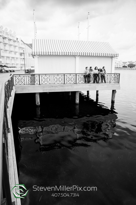 Disney Boardwalk Family Portrait Photos | Steven Miller Photography