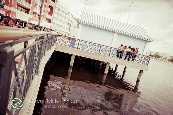 Disney Boardwalk Family Portrait Photos | Steven Miller Photography