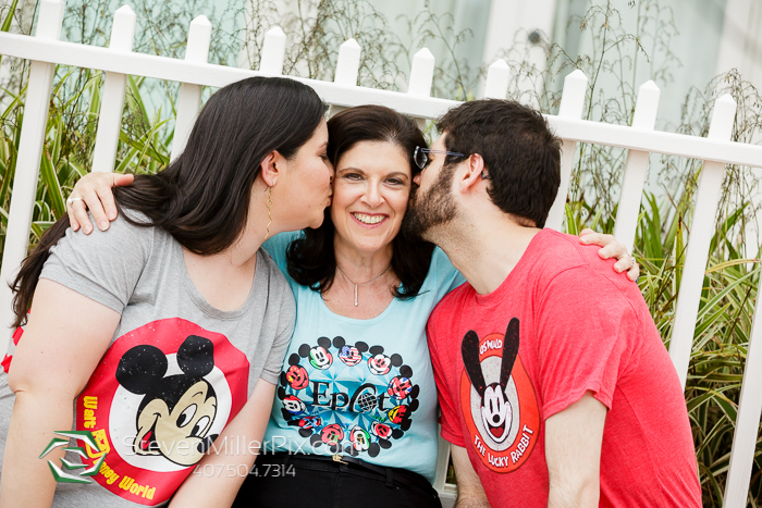 Disney Boardwalk Family Portrait Photos | Steven Miller Photography