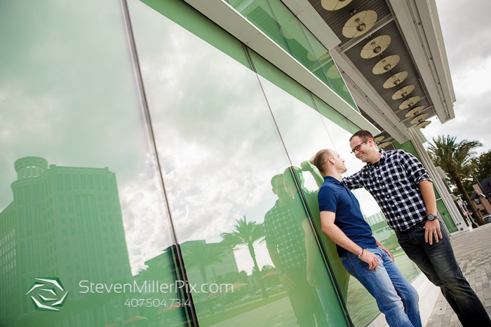 LGBT Orlando Wedding Photographers Downtown