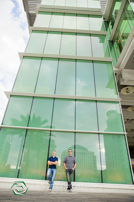 LGBT Orlando Wedding Photographers Downtown