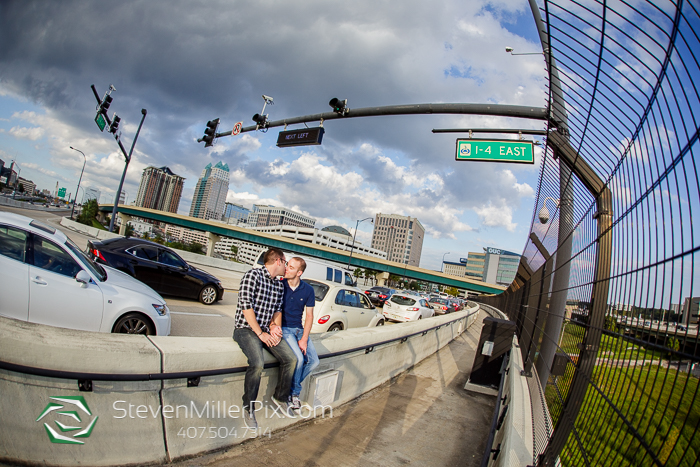 LGBT Orlando Wedding Photographers Downtown