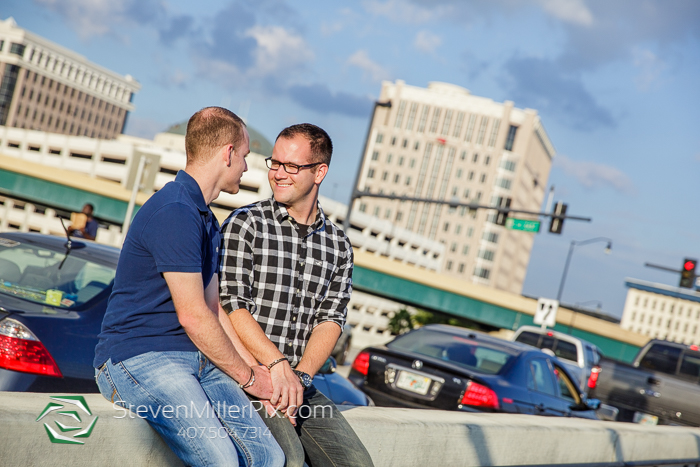 LGBT Orlando Wedding Photographers Downtown