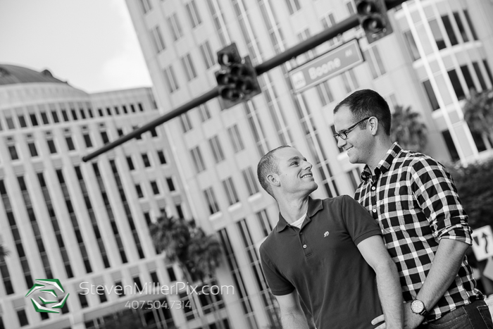 LGBT Orlando Wedding Photographers Downtown