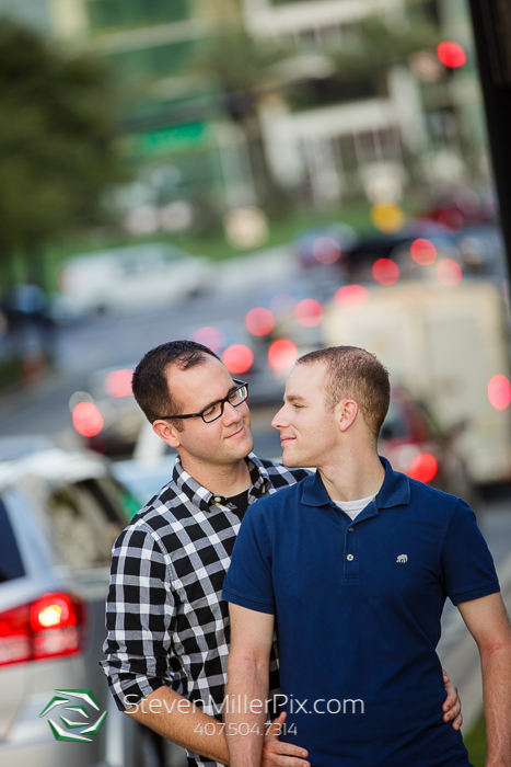LGBT Orlando Wedding Photographers Downtown