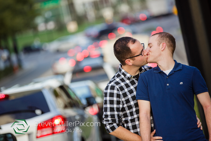 LGBT Orlando Wedding Photographers Downtown