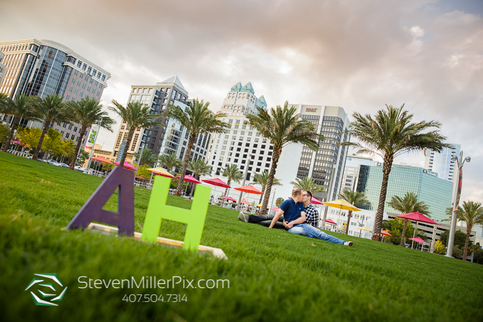 LGBT Orlando Wedding Photographers Downtown