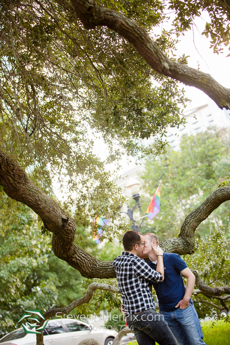 LGBT Orlando Wedding Photographers Downtown