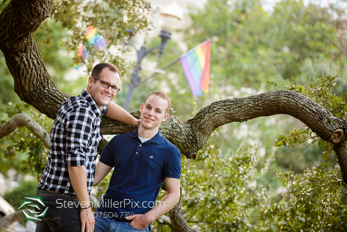 LGBT Orlando Wedding Photographers Downtown