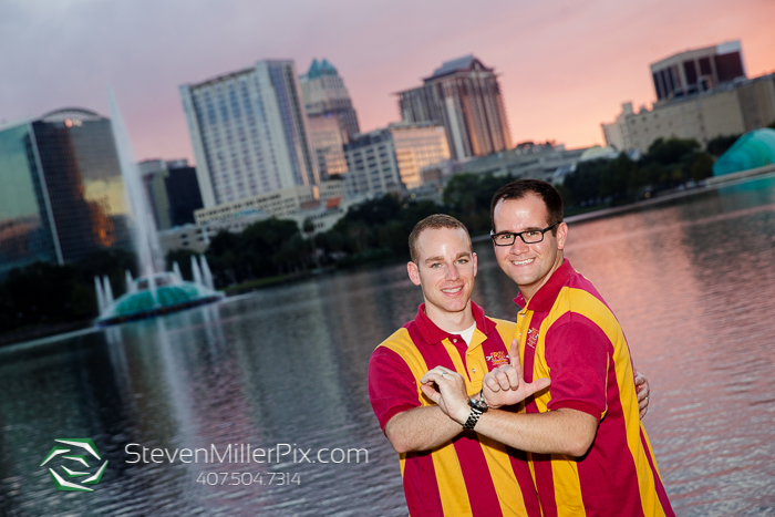 LGBT Orlando Wedding Photographers Downtown