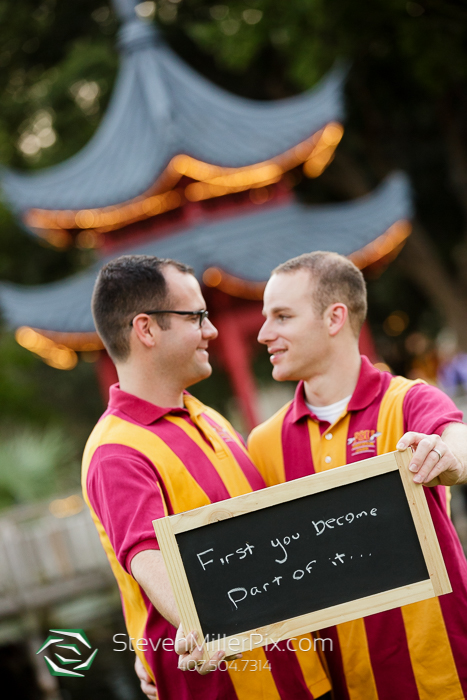 LGBT Orlando Wedding Photographers Downtown