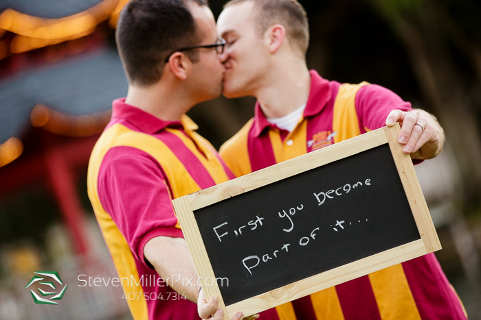 LGBT Orlando Wedding Photographers Downtown