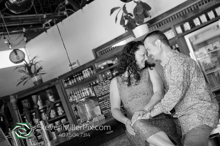 East End Market Engagement Photographer