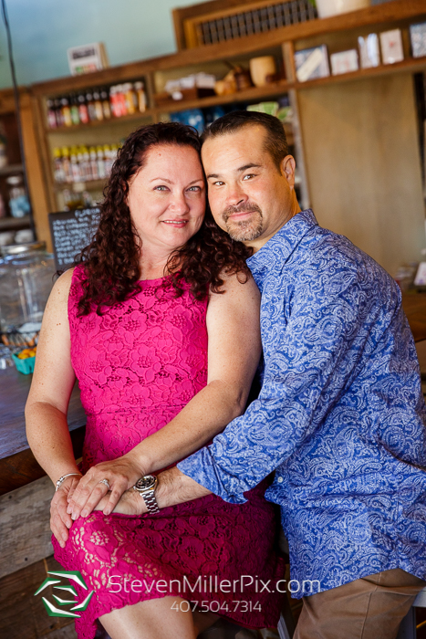 East End Market Engagement Photographer