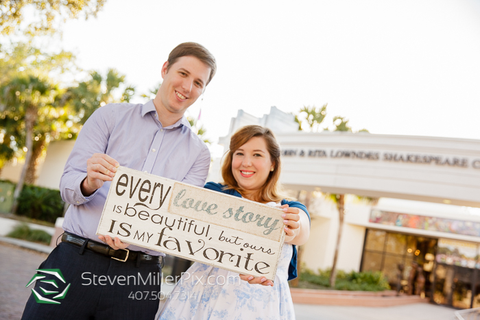 Loch Haven Park Engagement Session | The Acre Orlando Weddings