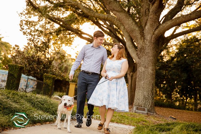 Loch Haven Park Engagement Session | The Acre Orlando Weddings