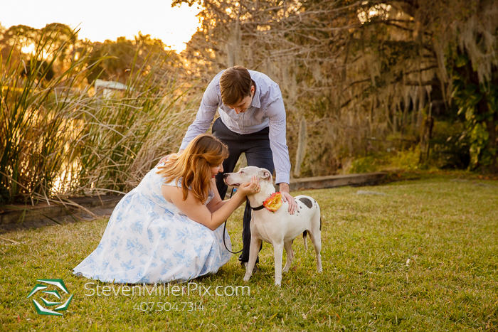Loch Haven Park Engagement Session | The Acre Orlando Weddings