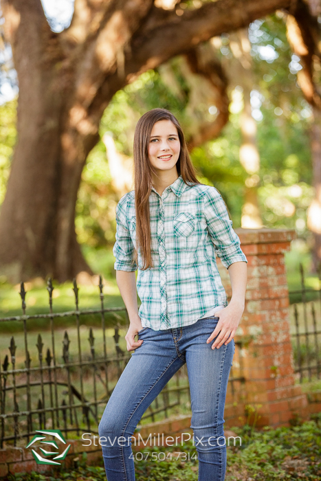 Winter Garden Senior Portraits Photographer