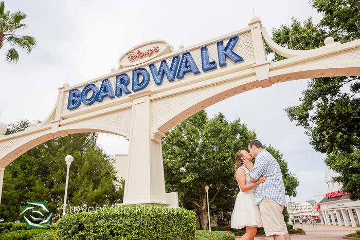 Disney Boardwalk Resort Engagement Photos