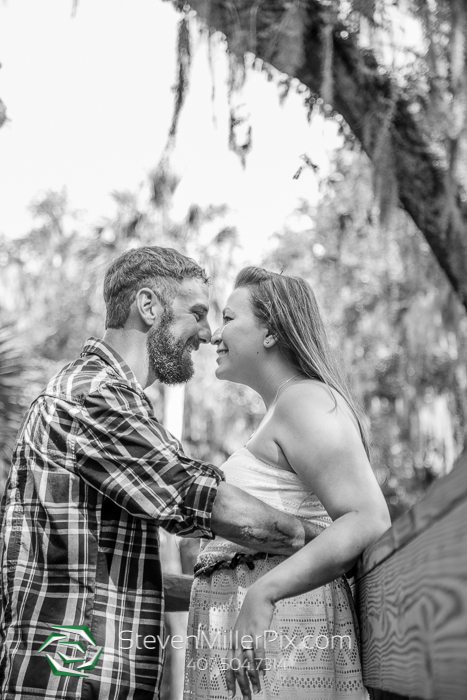 Engagement Photos Gemini Springs Park Florida