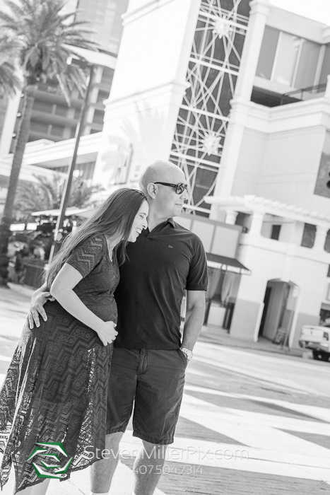 Downtown Orlando Maternity Session Photographers